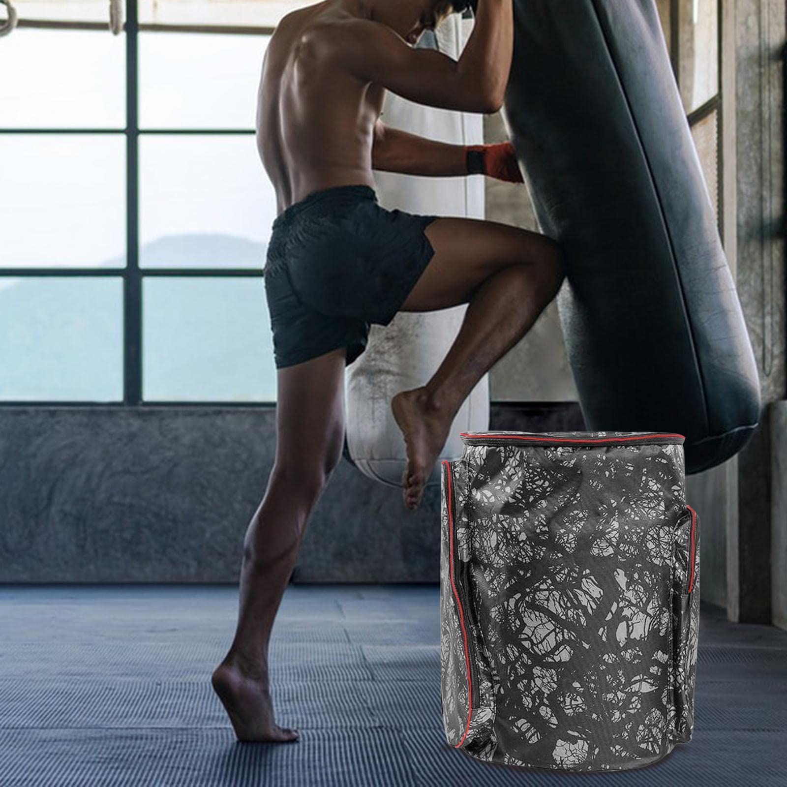 Taekwondo Zaino Portaoggetti con Scomparto per Attrezzature Karate Borsa Ampia Capacità da Palestra Sportiva Modello Impermeabile in Tessuto