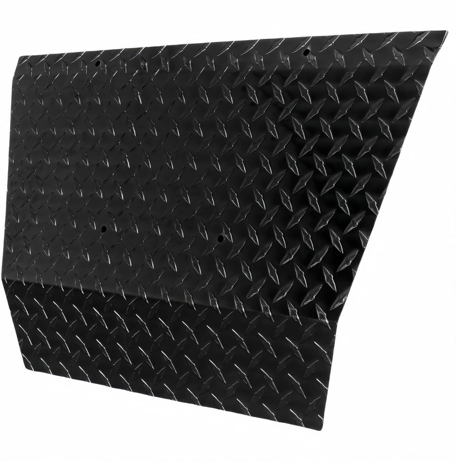 Diamond Plate Front Bumper Shock Cover Golf cart Aluminum Shock Shield Replacement for 1994-Up EZGO Medalist TXT PDS Black