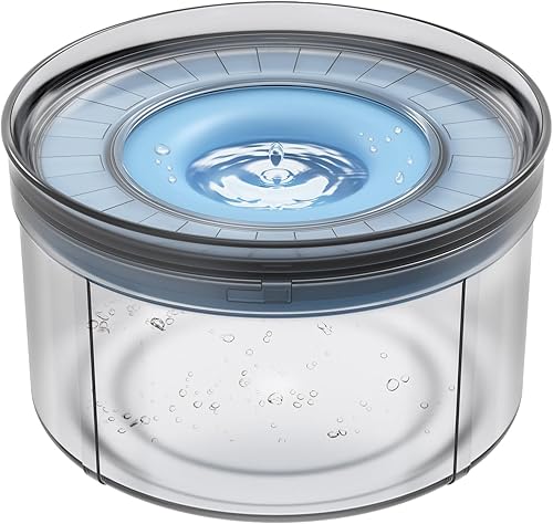 Miniatura 12 de Tazón de Agua para Perros Sin Derrame de 1 Galón - 3.8L de Gran Capacidad, Libre de BPA, Diseño Anti-Salpicaduras y Anti-Desenterramiento con Base