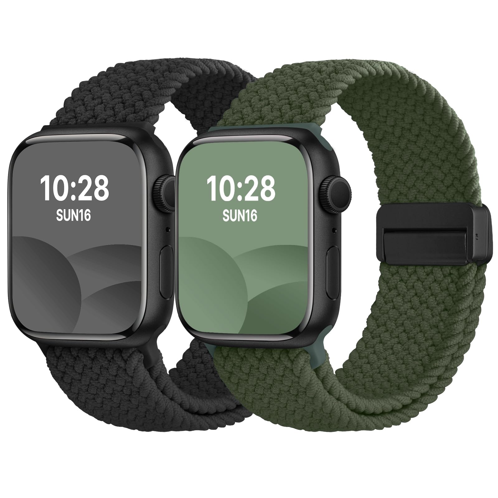 Fullmosa 2 Pack Magnetic Nylon Strap for Apple Watch — Amazon image 9