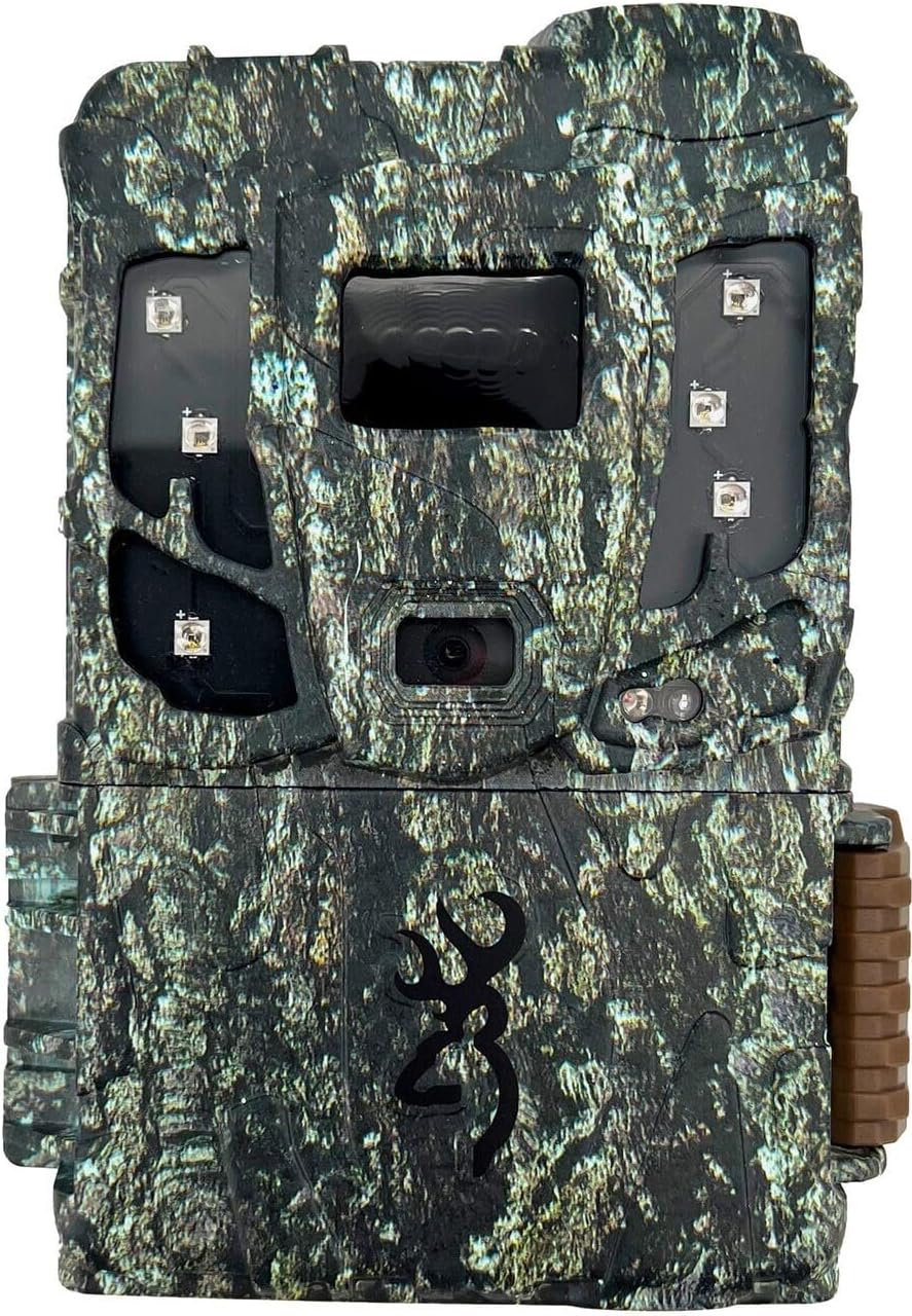 Browning Defender Pro Scout Max Extreme HD Cellular Trail Camera with GPS Tagged Images, 100 Feet Image Detection Range, Adjustable IR Flash, and Smart IR Video