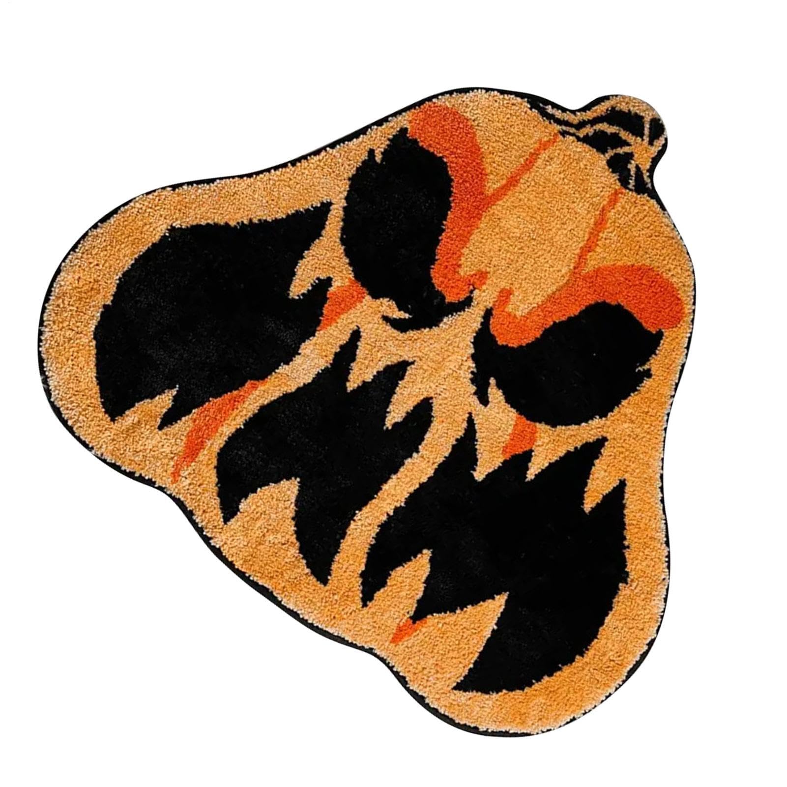 Felpudo de Halloween para cocina y lavandería tapete absorbente con fantasma festivo