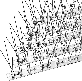 10-Pack Stainless Steel Bird Spikes Kit – Heavy-Duty Pigeon