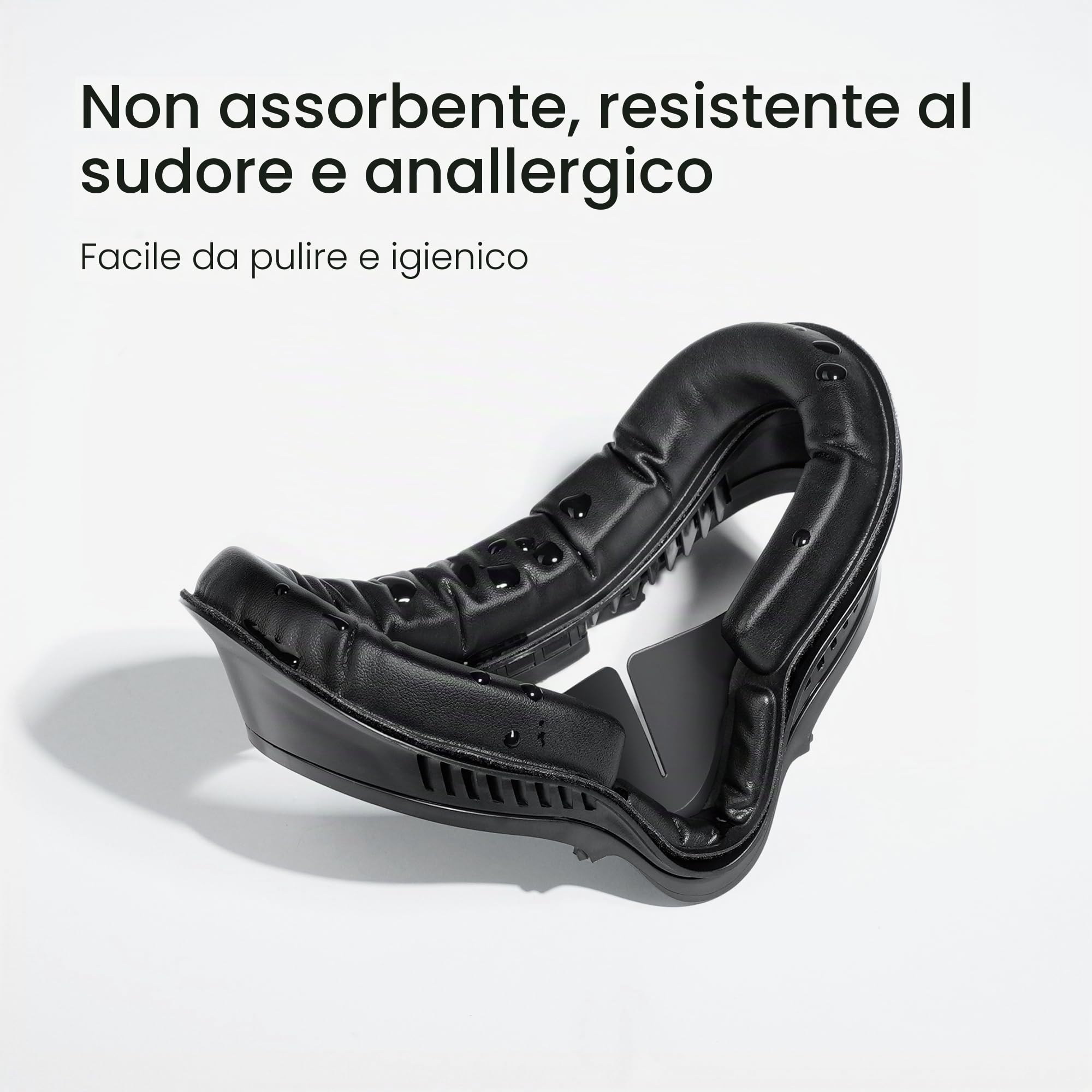 KIWI design Comfort Face Cover Pad Compatibile con Accessori Quest 2, Progetto di Circolazione Dell'Aria per Interfaccia Facciale Traspirante
