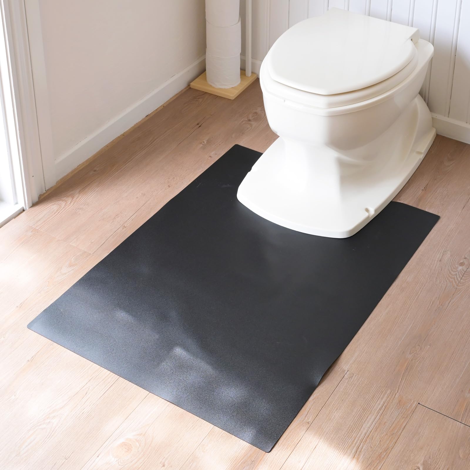 Amazon｜山善(YAMAZEN) トイレマット 拭ける PVCマット 60×80cm ハサミ
