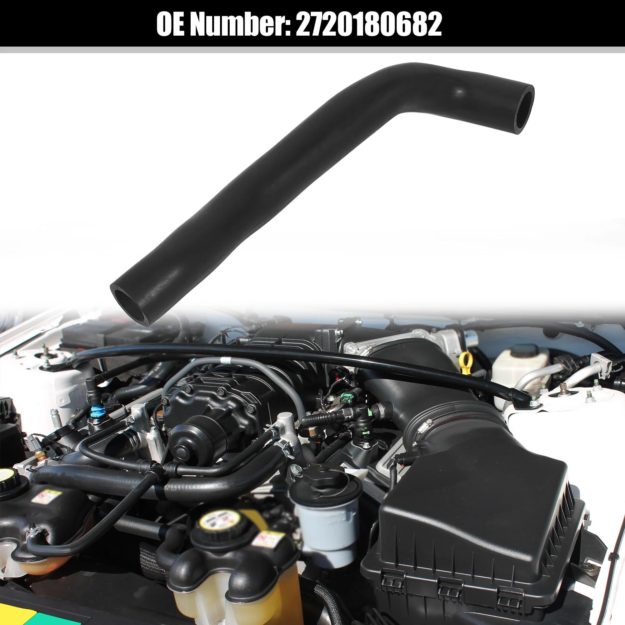 Tubo aspirazione aria Per Benz Per SLK 280/300/350 Tubo Di Aspirazione Aria Motore Automatico Tubo Di Sfiato Liquido Refrigerante #2720180682 Tubo turbo aspirazione aria