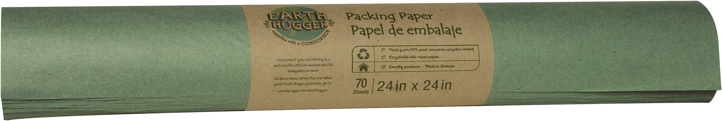 Earth Hugger 24" x 24" Packing Paper, 70 Sheets (48606-EH)