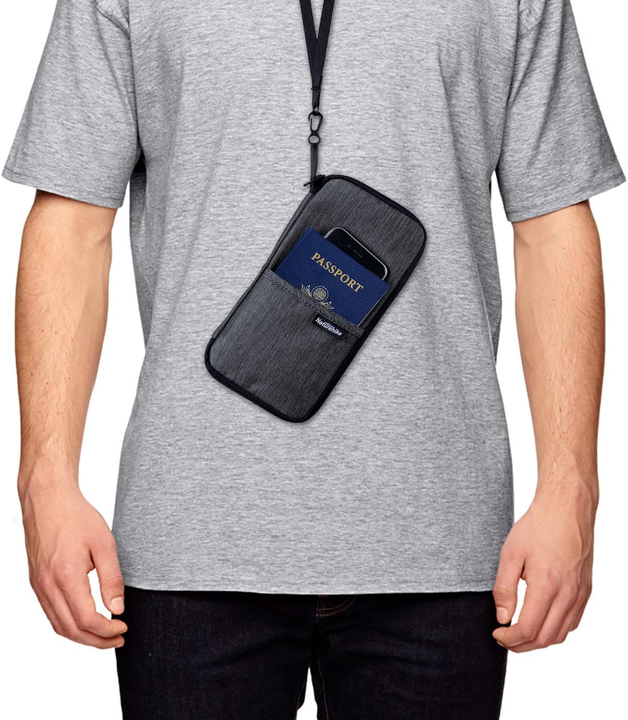 Naturehike Multifunctional Travel Wallet Passport Holder Travel Organizer Wallet for Cards Money Ticket Mobile