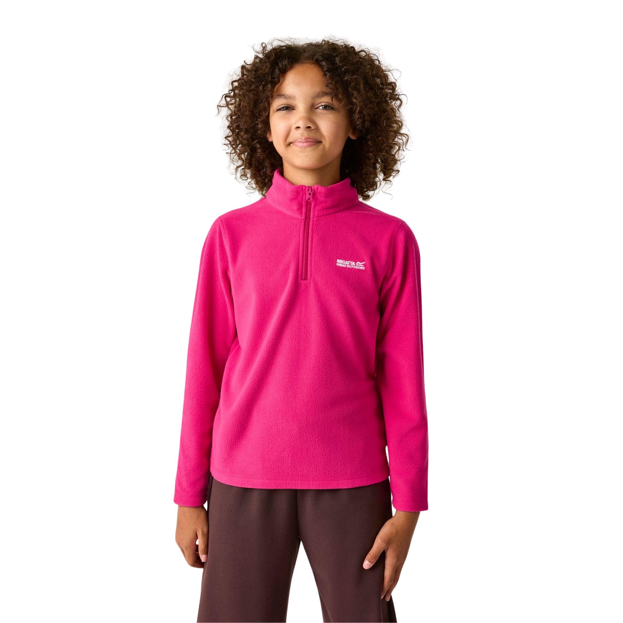 Regatta Kids Hot Shot II Lightweight 1/2 Zip Fleece