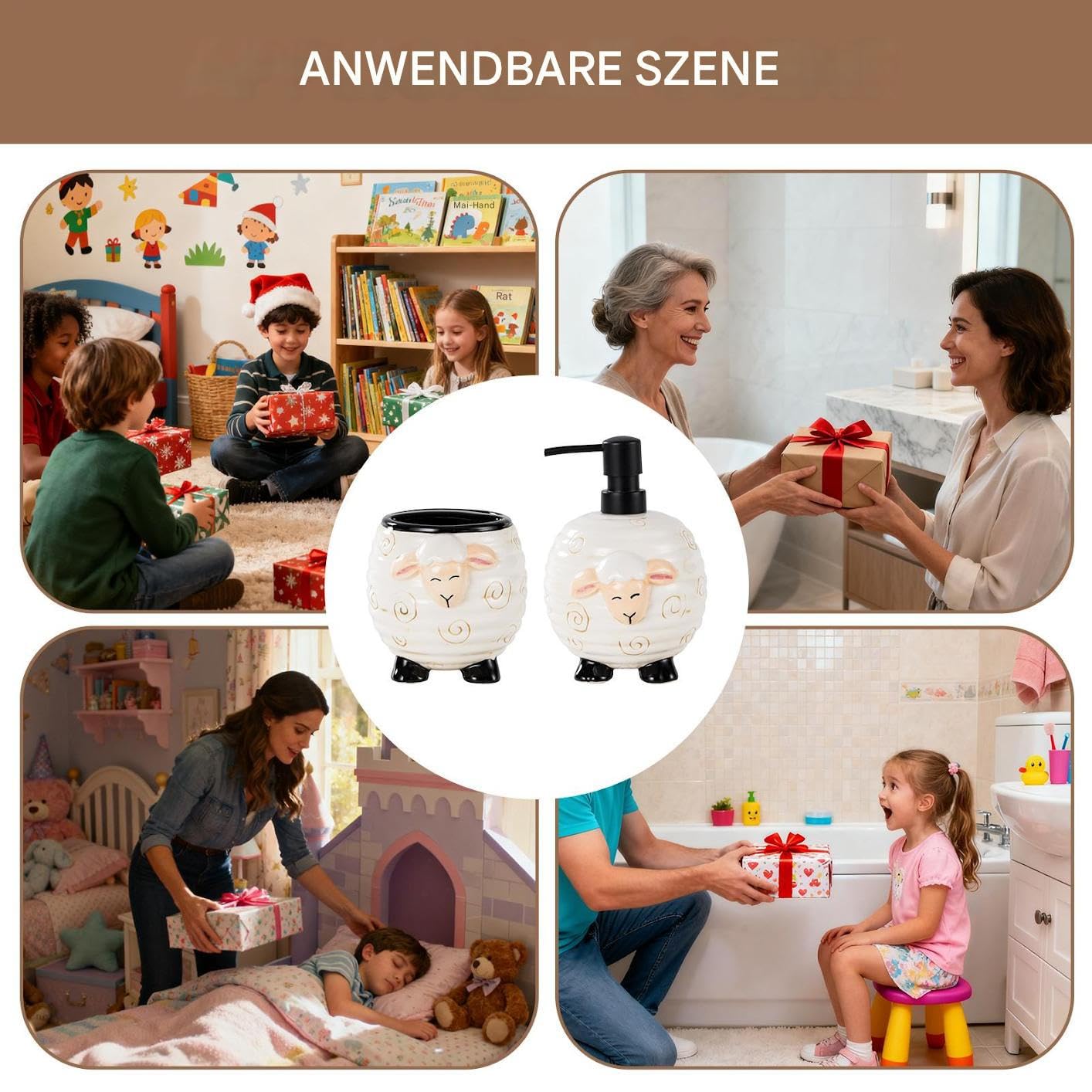 Set De Porta Jabón Y Porta Cepillos Dentales Para Baño 2 Piezas Dispensador | Juego Para Baño Y Lavabo Para Casa Viaje Hotel Vacaciones Lavabos Dormi