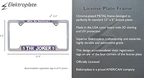 Miniatura 10 de Elektroplate - Marco de matrícula de Batman