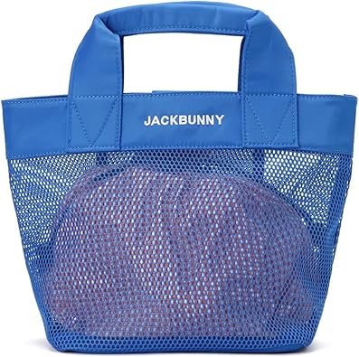ホワイト メッシュ カートバッグ ラウンド ジャックバニー ゴルフ 新品 メッシュカートバッグ (UNISEX) | Jack Bunny!!（ジャックバニー