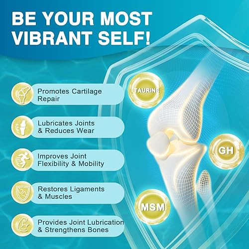 Miniatura 3 de DRFOSTER Polvo de péptidos de colágeno marino con MSM + GC, colágeno multitipo I y III con ácido hialurónico, vitamina C y E para piel, cabello y