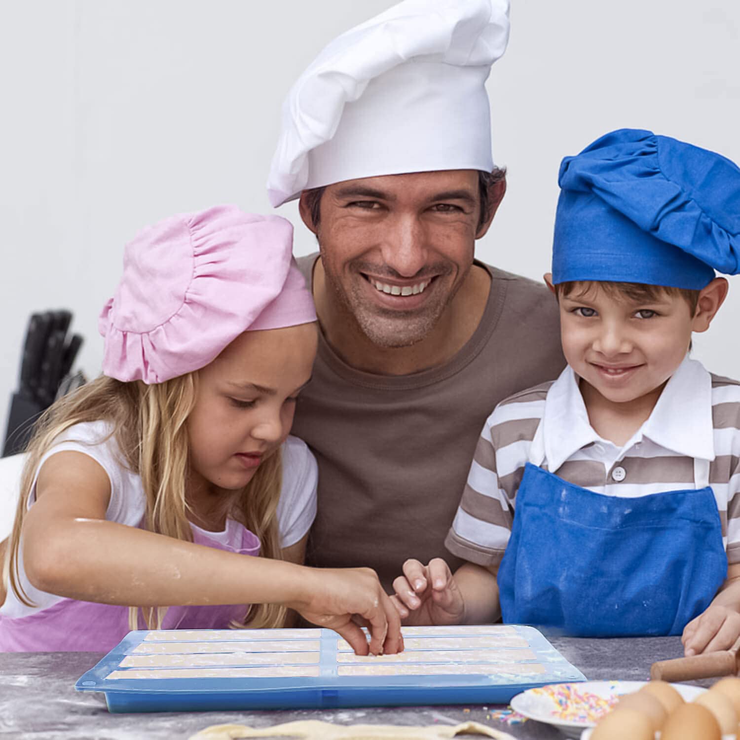 Stampo Per Barrette Di Cereali In Silicone - 2 Pezzi, 8 Cavità, Antiaderente Per Cucina - Foto 7
