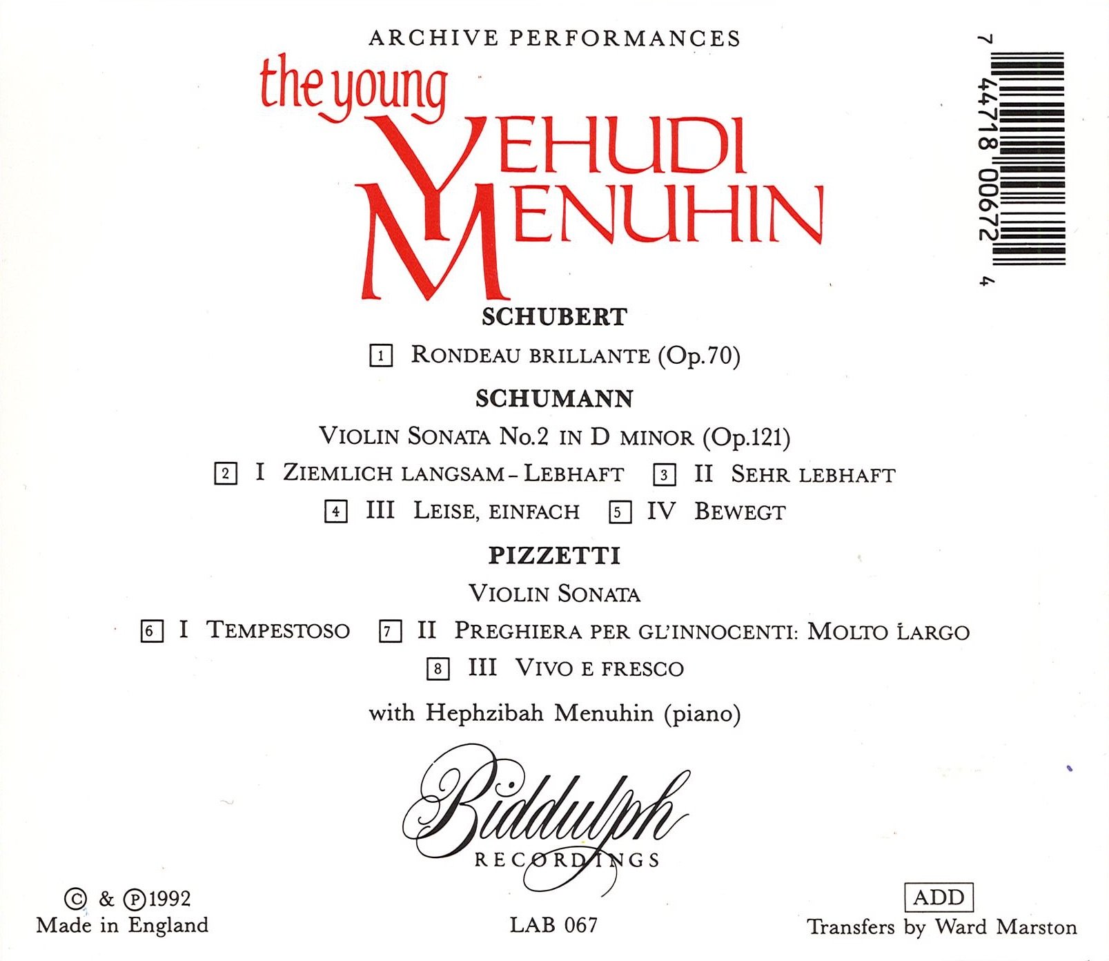 The Young Y.Menuhin 1934/38