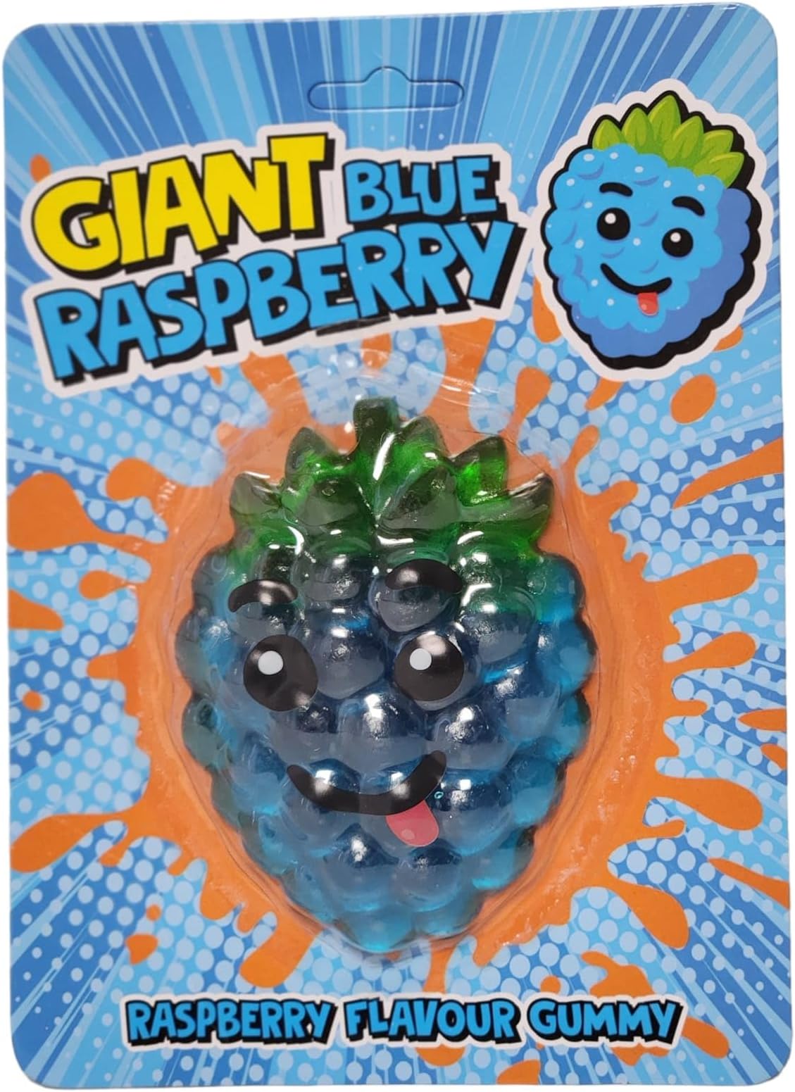 Gummy Assorted Shaped & Flavoured Candy Jelly Xmas Stocking Filler Sweets Fruits Animal Fastfood shaped 100g PK Of 1 (Giant Raspberry)