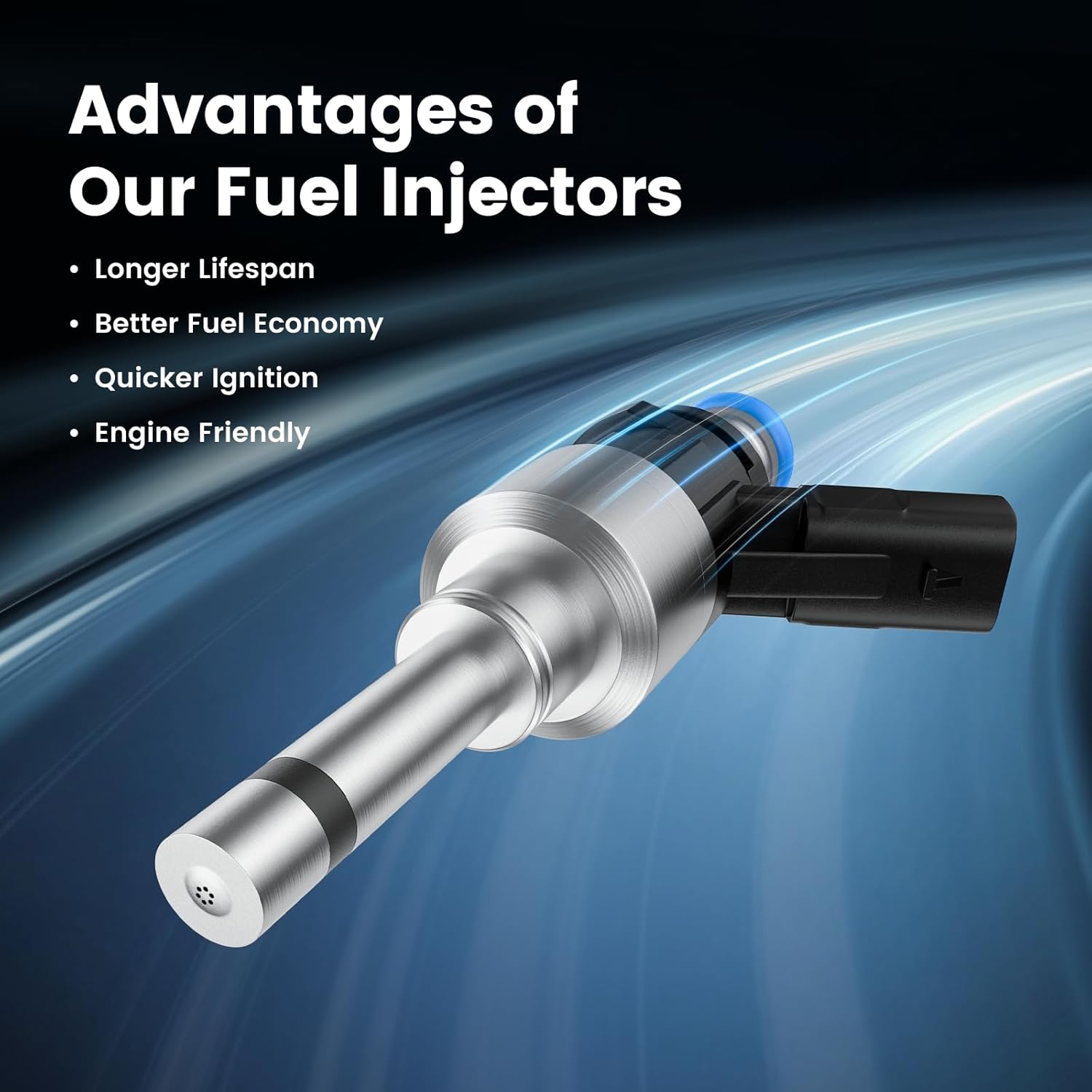 Set of 6 Fuel Injectors Compatible with Kia Sedona 3.3L 2018-2021 Sorento 3.3L 2019-2020 Cadenza 3.3L 2017-2020 Telluride 3.8L 2020-2024 Hyundai Palisade 3.8L 2020-2023,353103L200