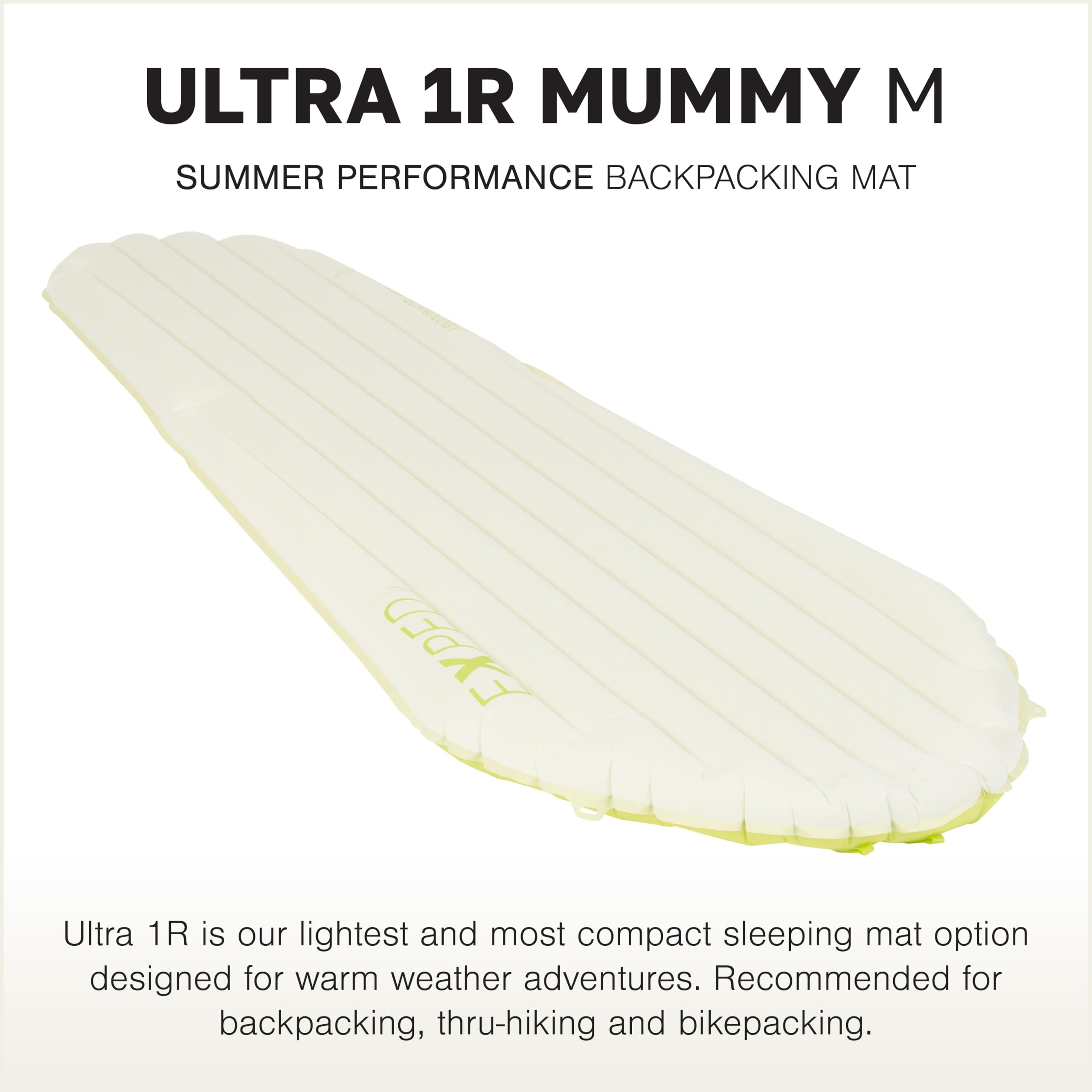 Amazon.com: Exped Ultra 1R Lightweight Sleeping Pad, Fog, Medium