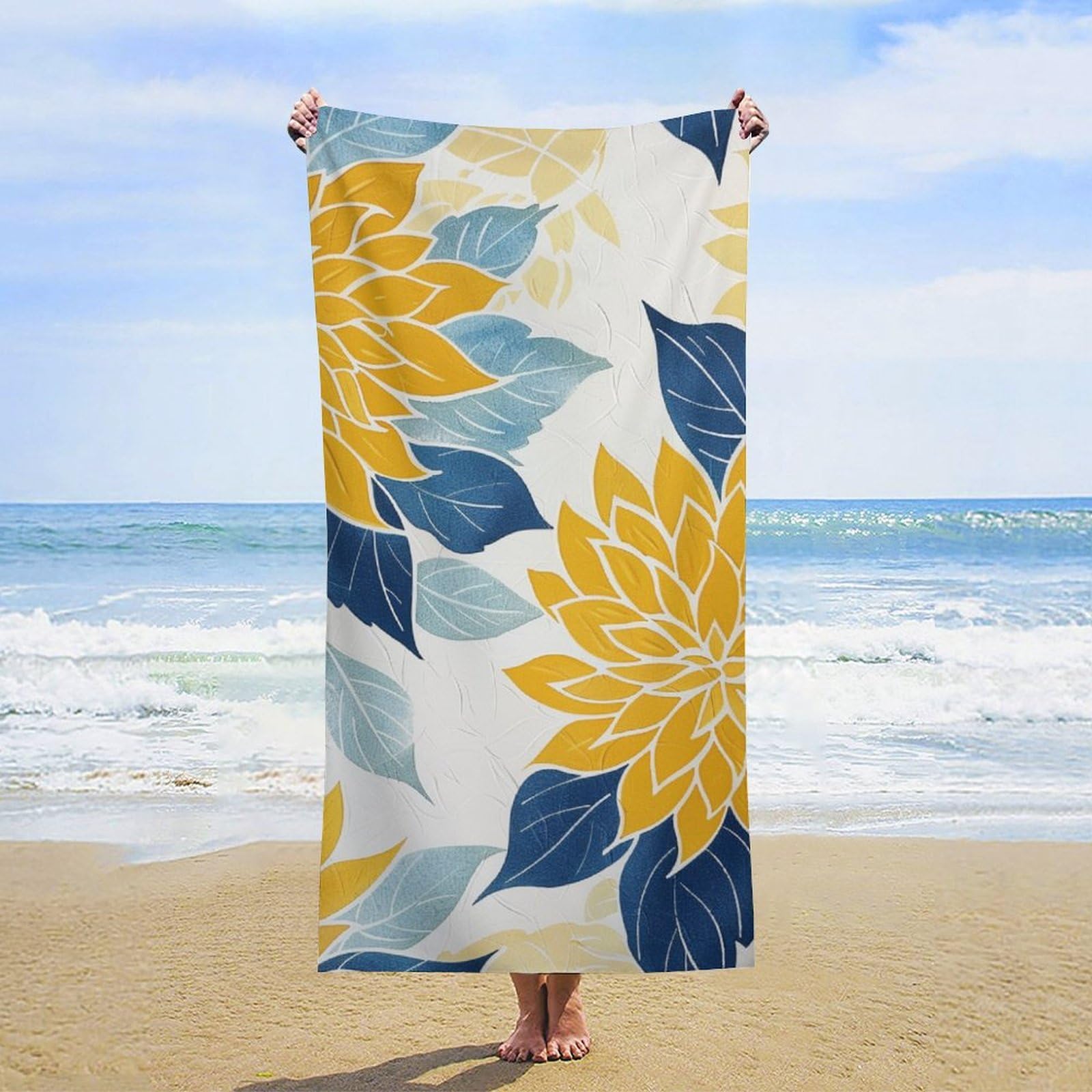タオル・ハンカチ POP OUT Beach Towel Amazon.com: ModaQua