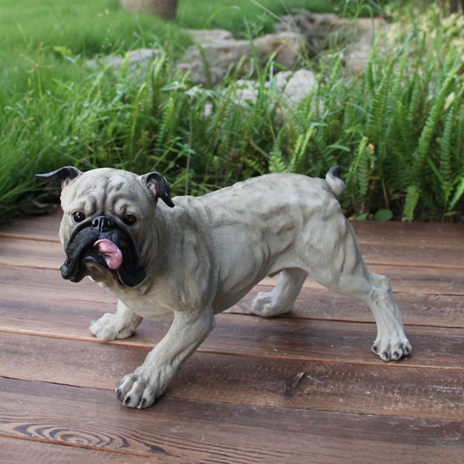 Amazon.com: YUSIWOAL Garden Haba Dog Statues, Cute and Funny Fat