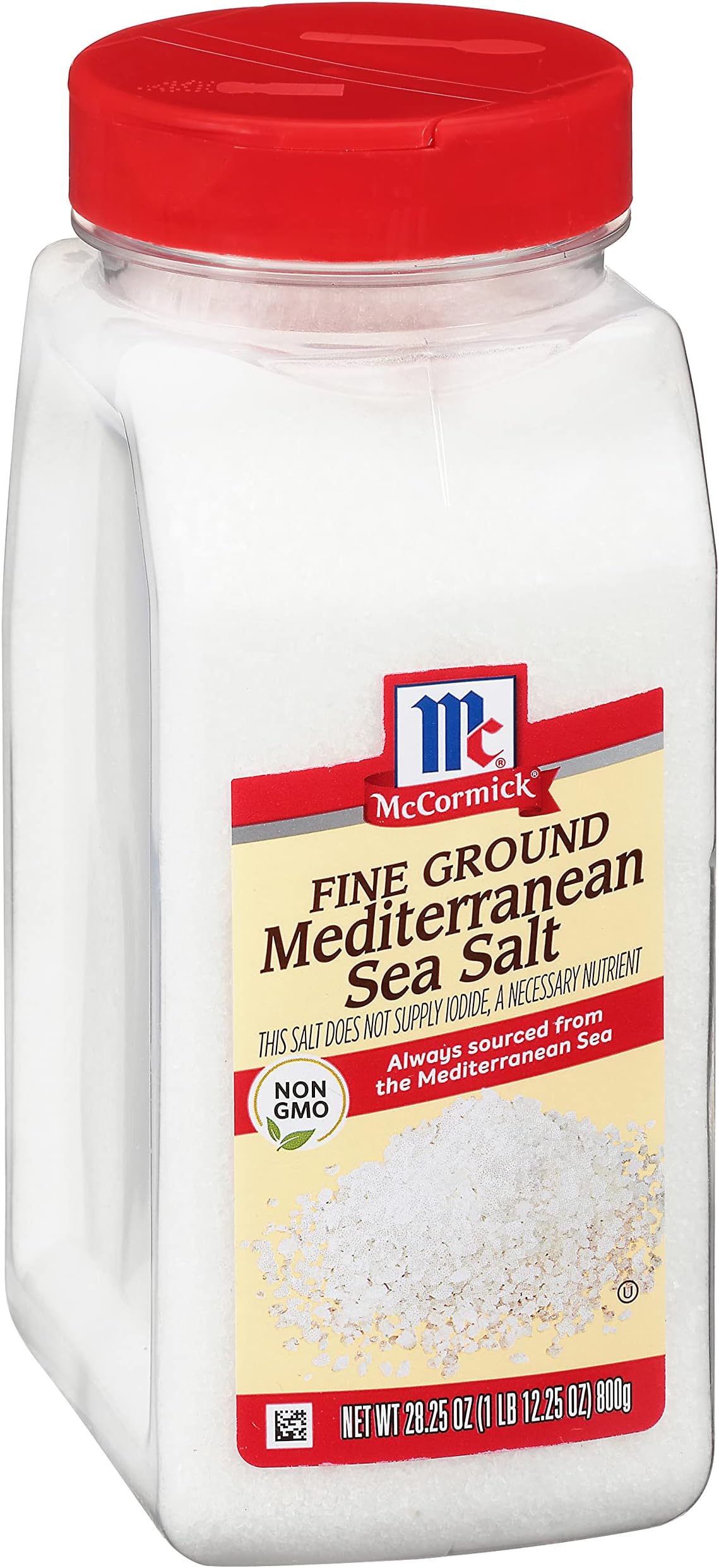 Fine Ground Mediterranean Sea Salt, 28.25 oz