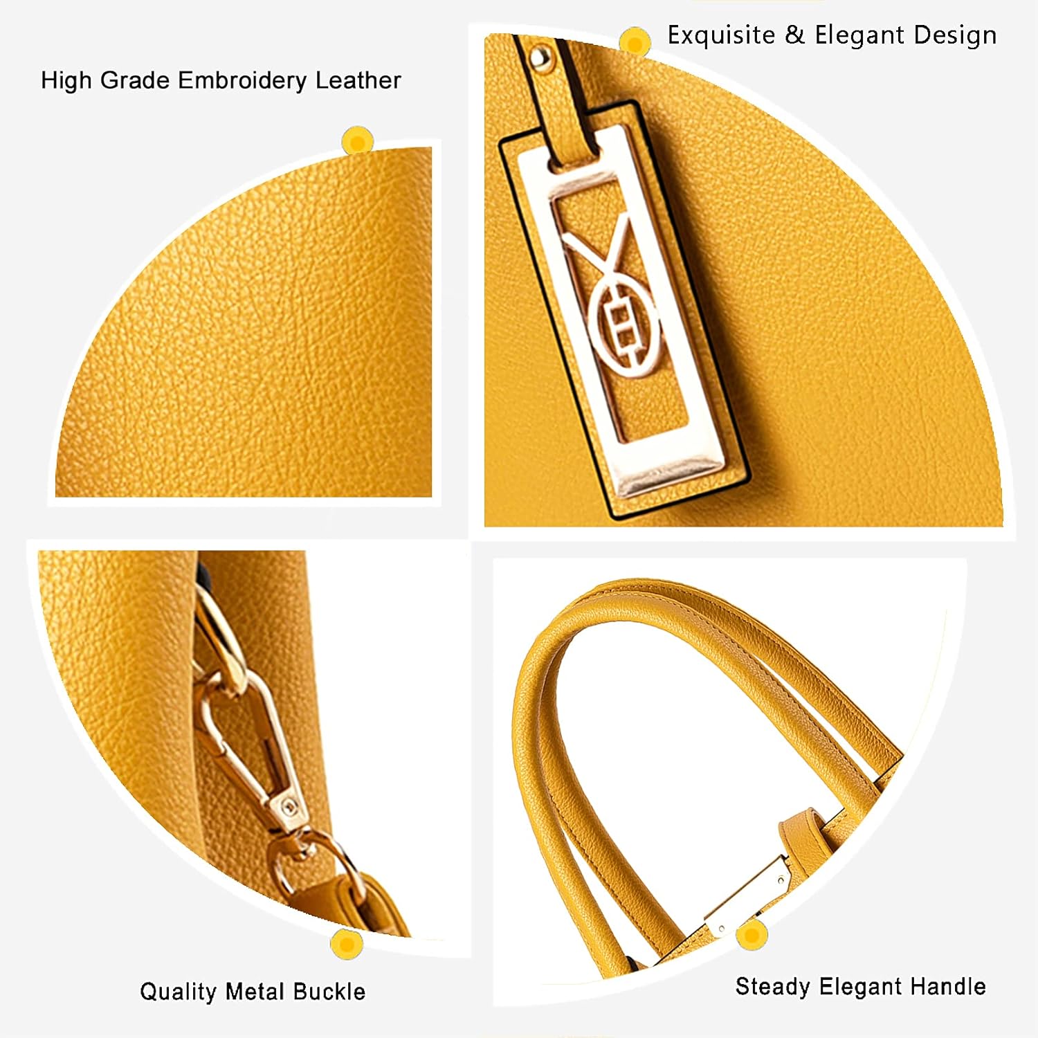 Purses and Handbags for Women Shoulder Tote Bags Top Handle Satchel - Image 7