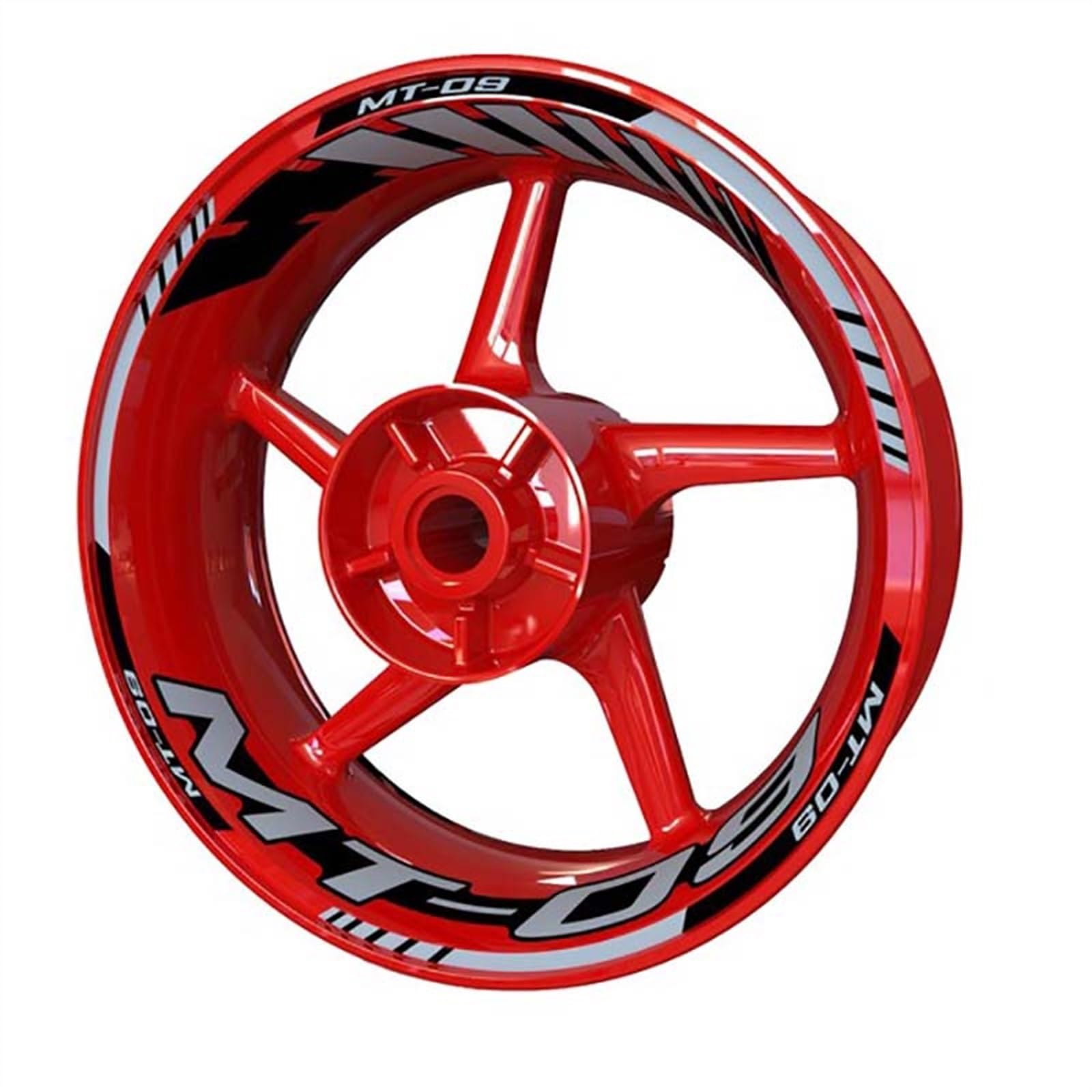 Motorcycle Sticker Wheel for for Mt 09 for Mt09 Sp Wheel Stickers Wheel Rim Decal(18)