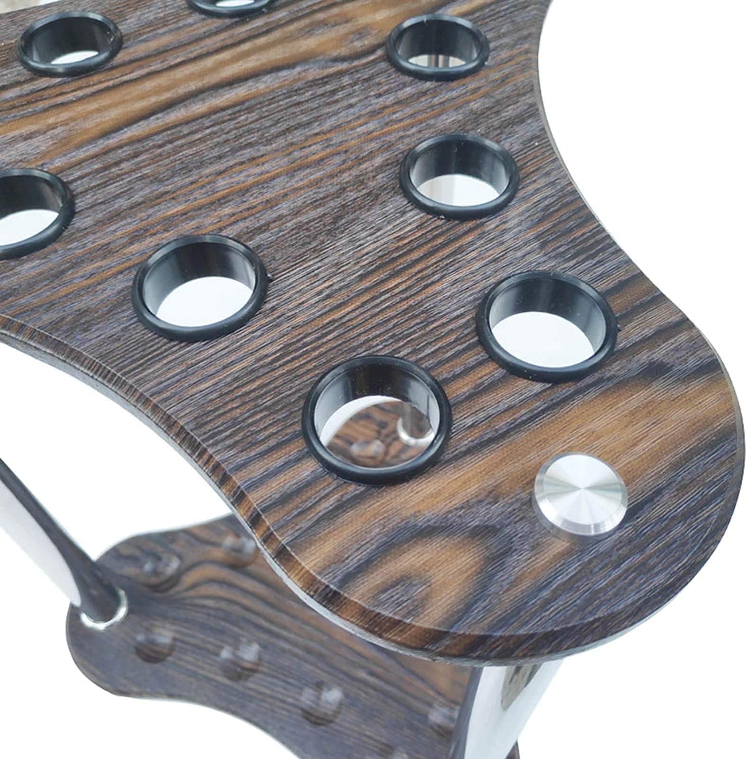 Pool Rack Wood Pool Holder Billiard Stick Stand Stick Holder Floor Retro Style