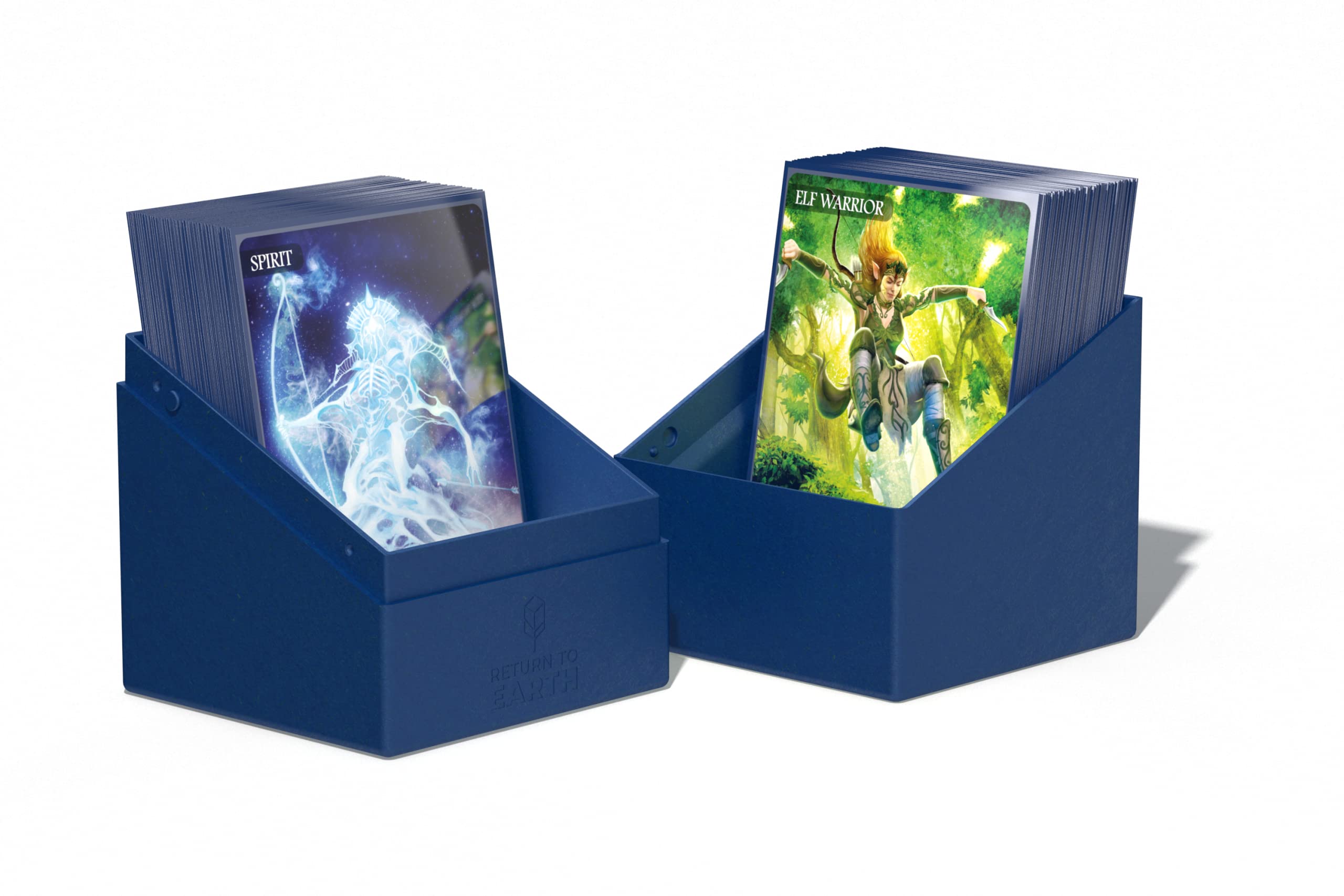 Ultimate Guard Return To Earth Boulder Deck Case 100+ standardowy rozmiar niebieski