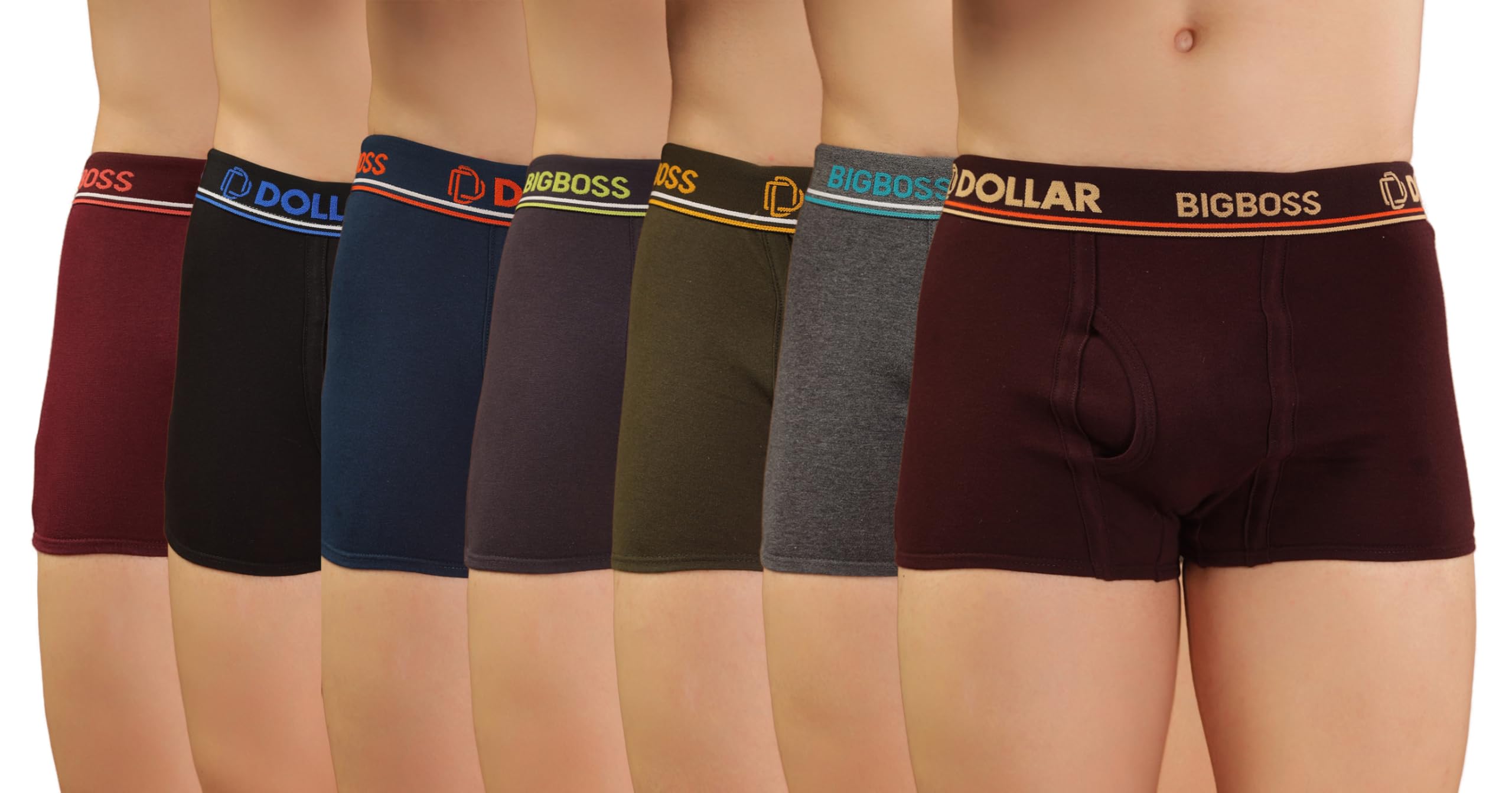 dollar bigboss Men's Cotton Blend Modern Regular Solid Trunk-picture-39