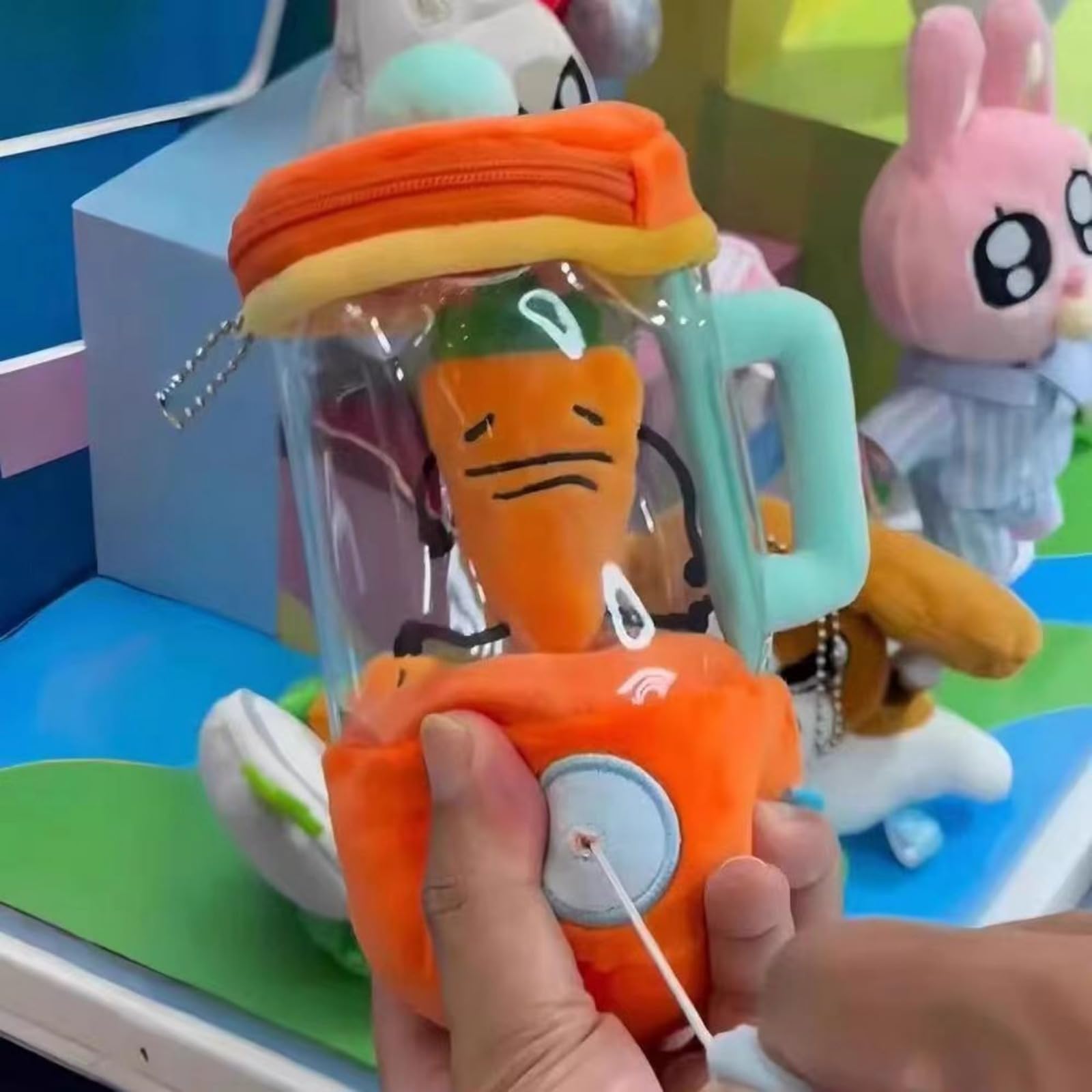 Amazon.co.jp: Qztuoryにんじん ミキサー ぬいぐるみ キャロット