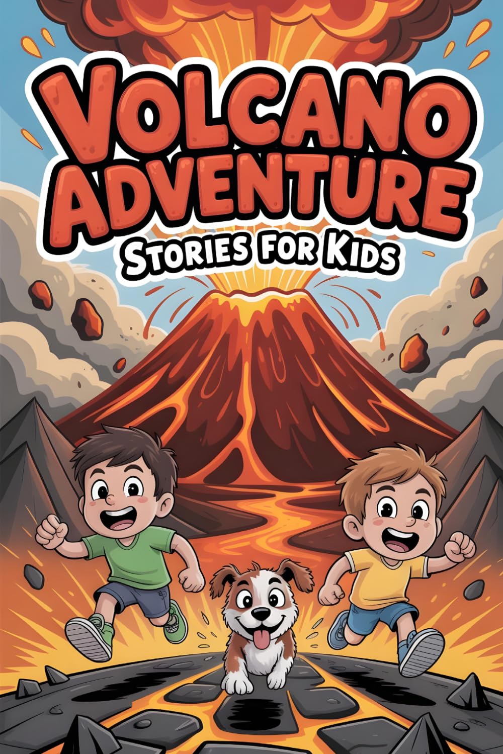 Volcano Adventure Stories for Kids : Exciting Eruption Tales About Courage Friendship and Survival