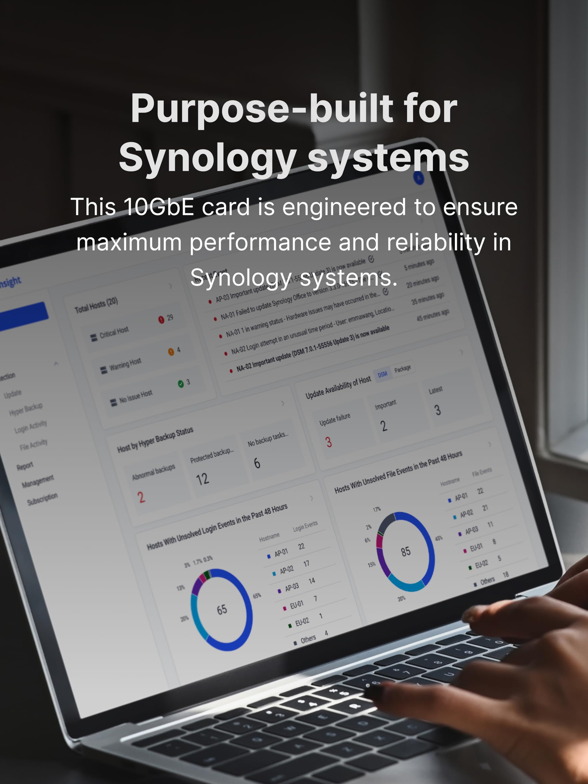 Synology Adattatore E10G30-T1 a porta singola 10GbE