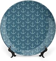 Vista 20 de Platos de cerámica, Platos de cerámica decorativos de decoración de París, paisaje antiguo, torre Eiffel Francia, monumentos de 10 pulgadas, platos