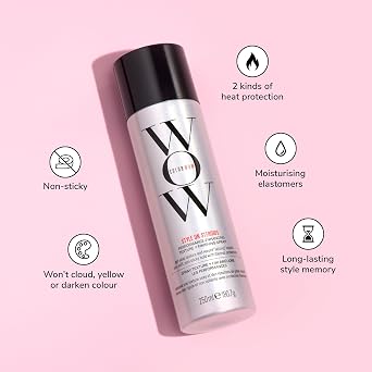 COLOR WOW Style on Steroids Performance Enhancing Texture Spray for Long-Lasting Volume, Style Hold, and Curl Support Without Dulling or Stickiness, 250ml