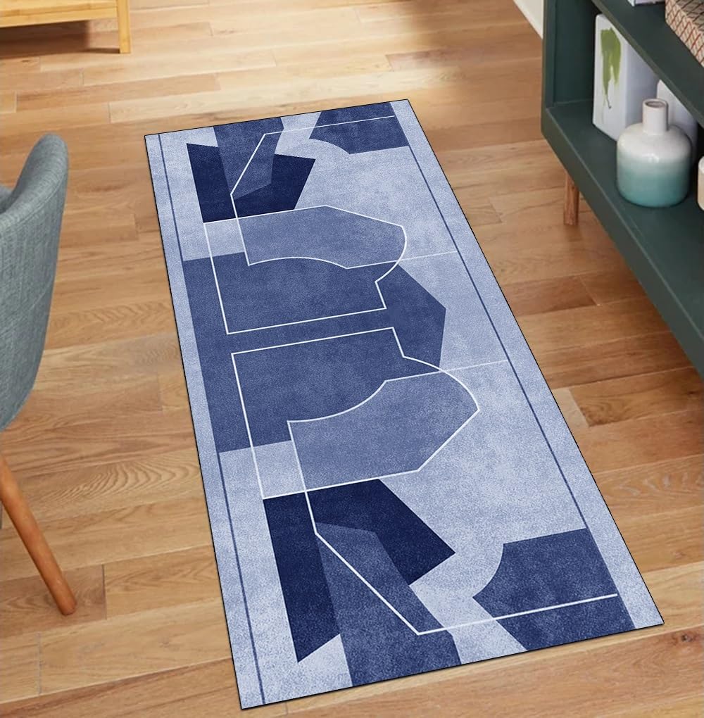 Alfombra de cocina de retazos de 70x160cm antideslizante y lavable para evitar manchas en suelos