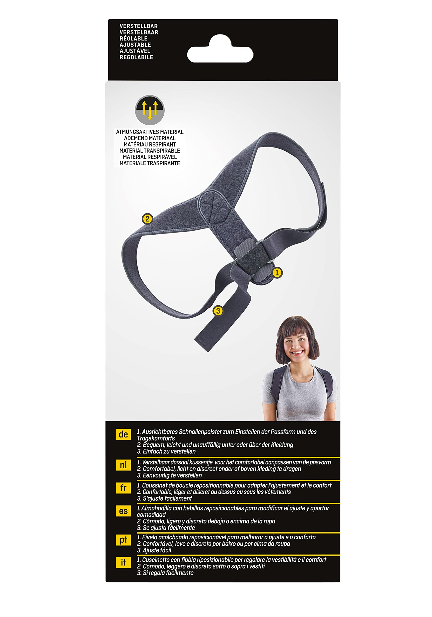 FUTURO Corrector postura 46832, Ajustable