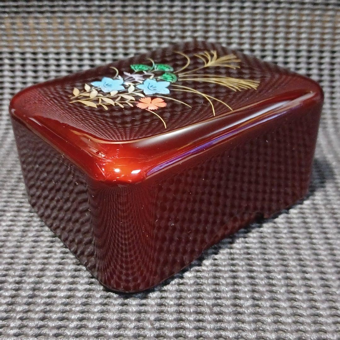 Amazon｜会津 玉虫塗り漆器 小箱 「秋草」｜香合・塗香入れ オンライン通販