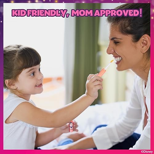 Miniatura 3 de Disney Princess - Brillo de labios a base de plantas de 12 piezas, recuerdos de fiesta para niñas, primer juego de maquillaje para niñas, perfecto