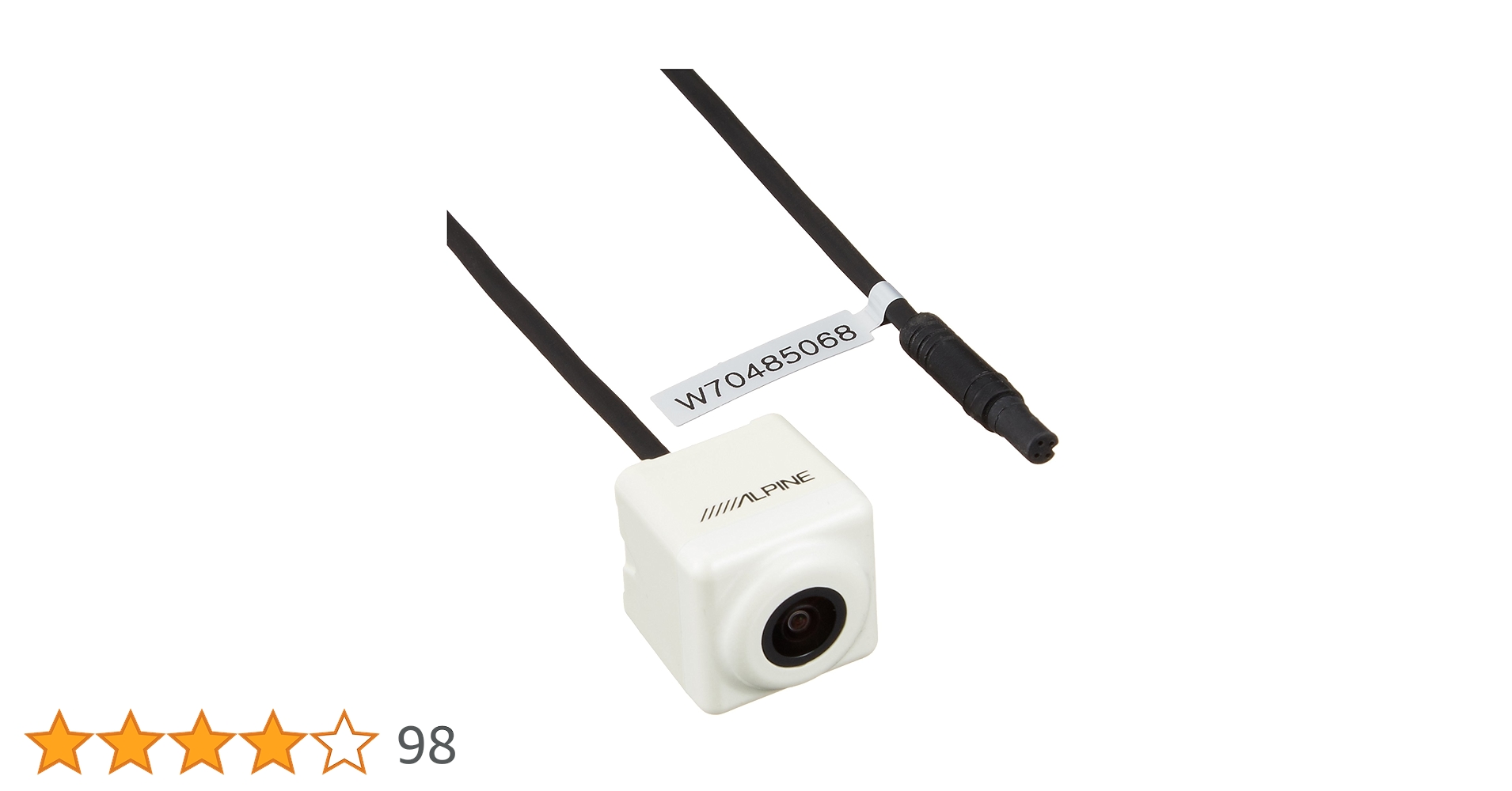 Amazon | アルパイン(ALPINE) 汎用 バックビューカメラ(パールホワイト