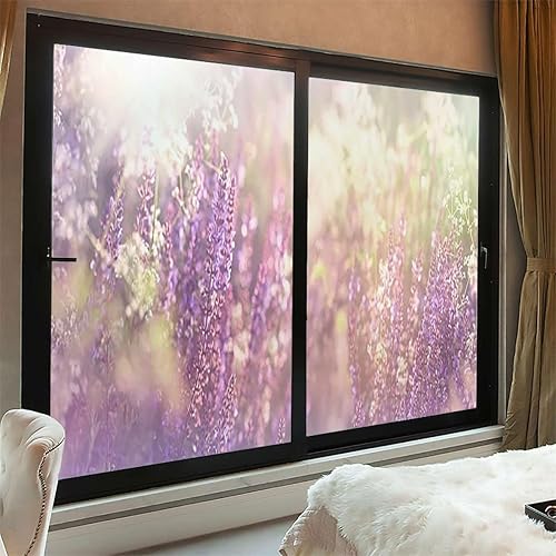 Miniatura 2 de Película de vinilo para ventana de privacidad y protección de la luz, adhesivo para ventana, autoestático, película de vinilo para oficina en casa