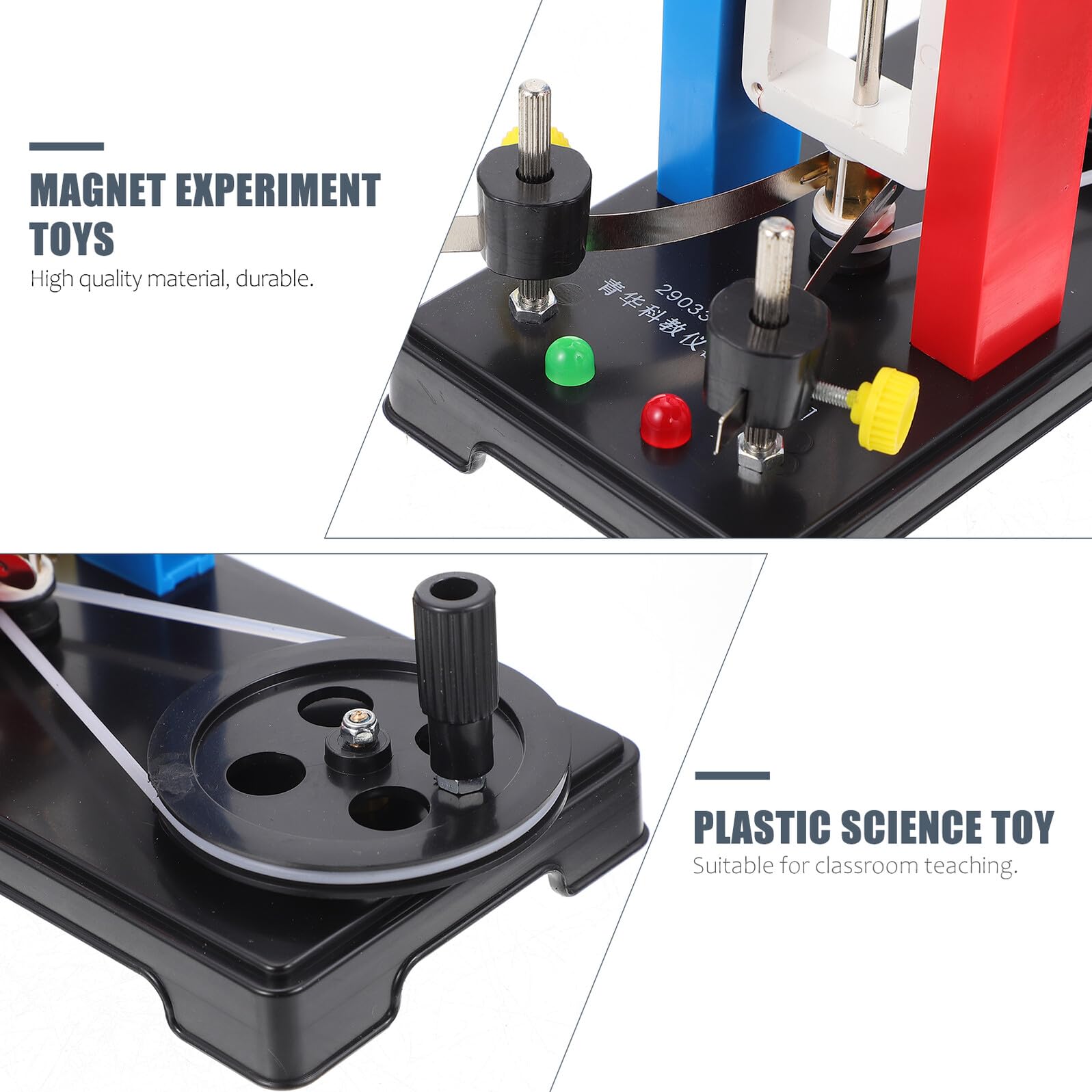 Modelo de Generador Manual de Plástico para Experimento de Circuito