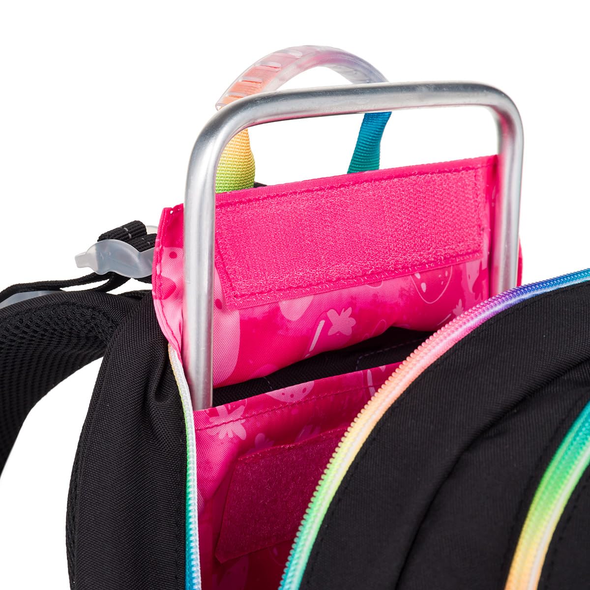 TOPGAL KIMI Schulrucksack ab der 2. Klasse (ca. 125 cm), ergonomisch & leicht, wasserabweisend, mit reflektierenden Elementen, 26 L Schulranzen mit Brustgurt & Rückenpolsterung (Schwarz 2)
