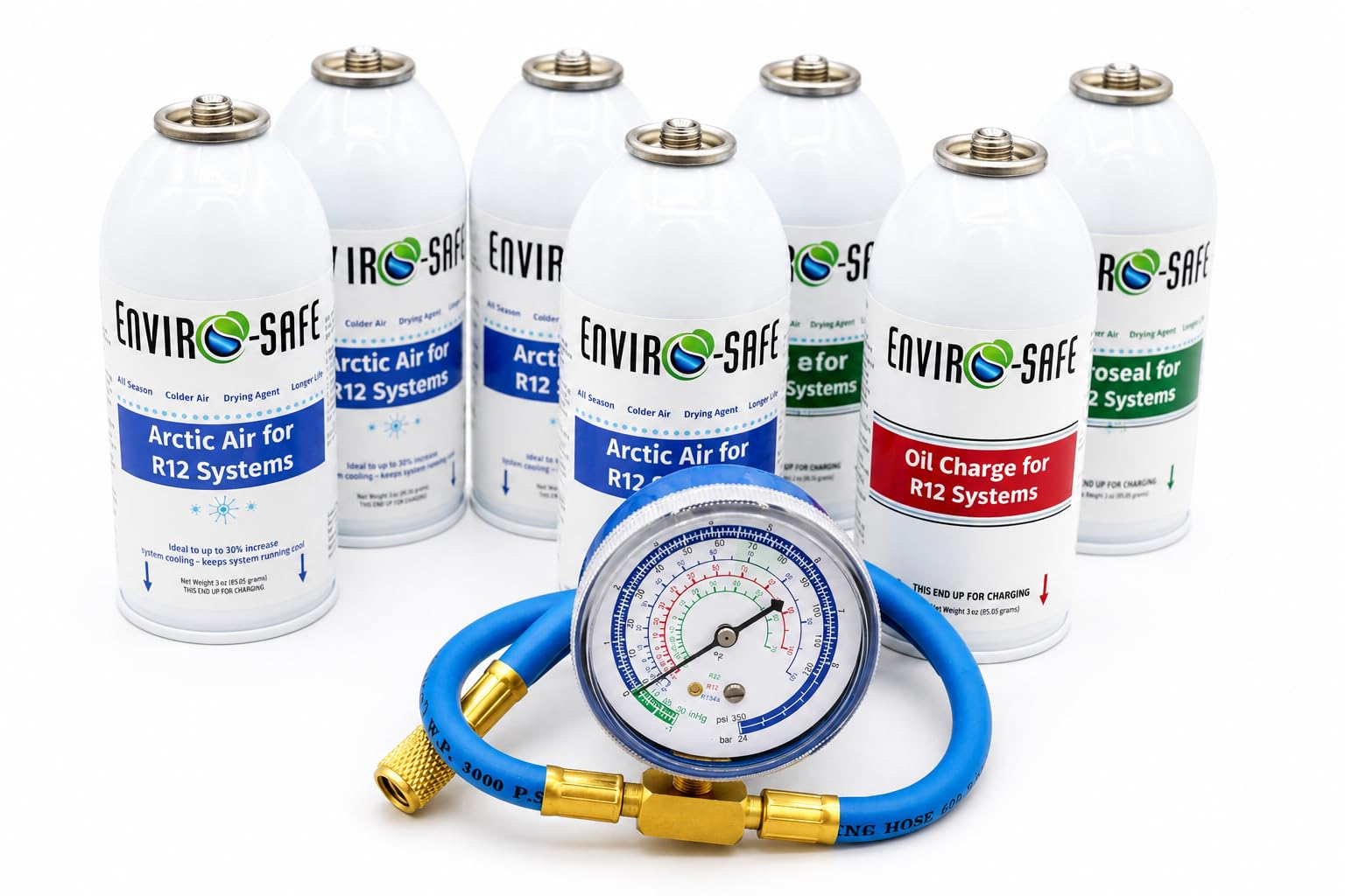 アサヒ様 エネル＆エース Amazon.com: Enviro-safe Arctic Air for R12, Proseal, Oil Charge