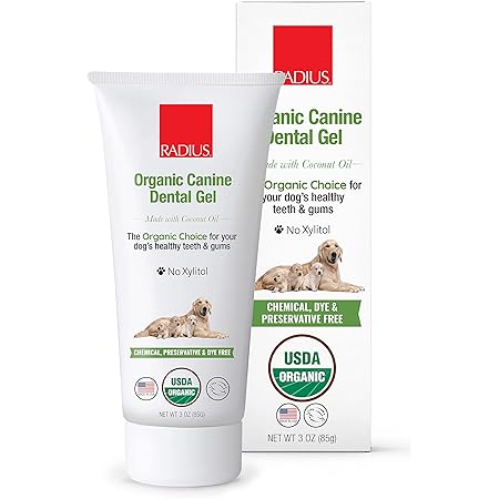 Amazon ラディウス 犬用 オーガニック 歯みがき ジェル 85g 歯磨き用 Radius 歯磨き粉 通販