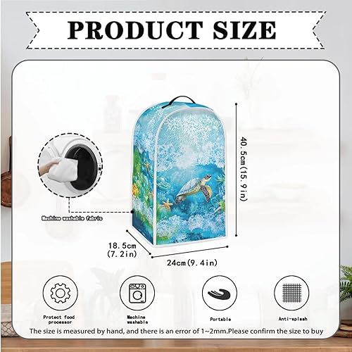 Vista 108 de doginthehole Lindos elefantes decorativos para electrodomésticos pequeños, juego de cubiertas de protección de huellas dactilares para cocina