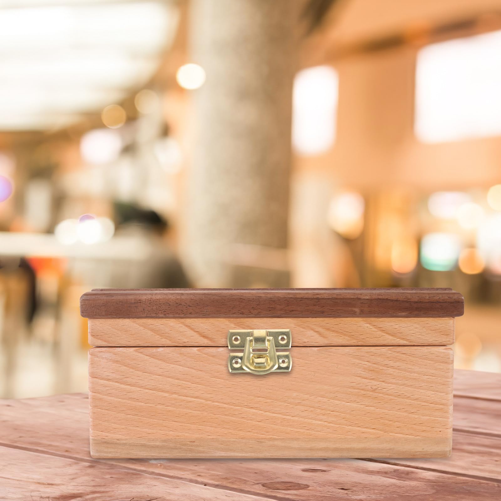 Chiusura a Gancio in Lega di Zinco 30x20mm, Set 10 Pezzi per Scatole di Legno e Portagioie, Fibbia in Metallo Compatta per Scatole Cosmetici, Vino e Cassette Attrezzi