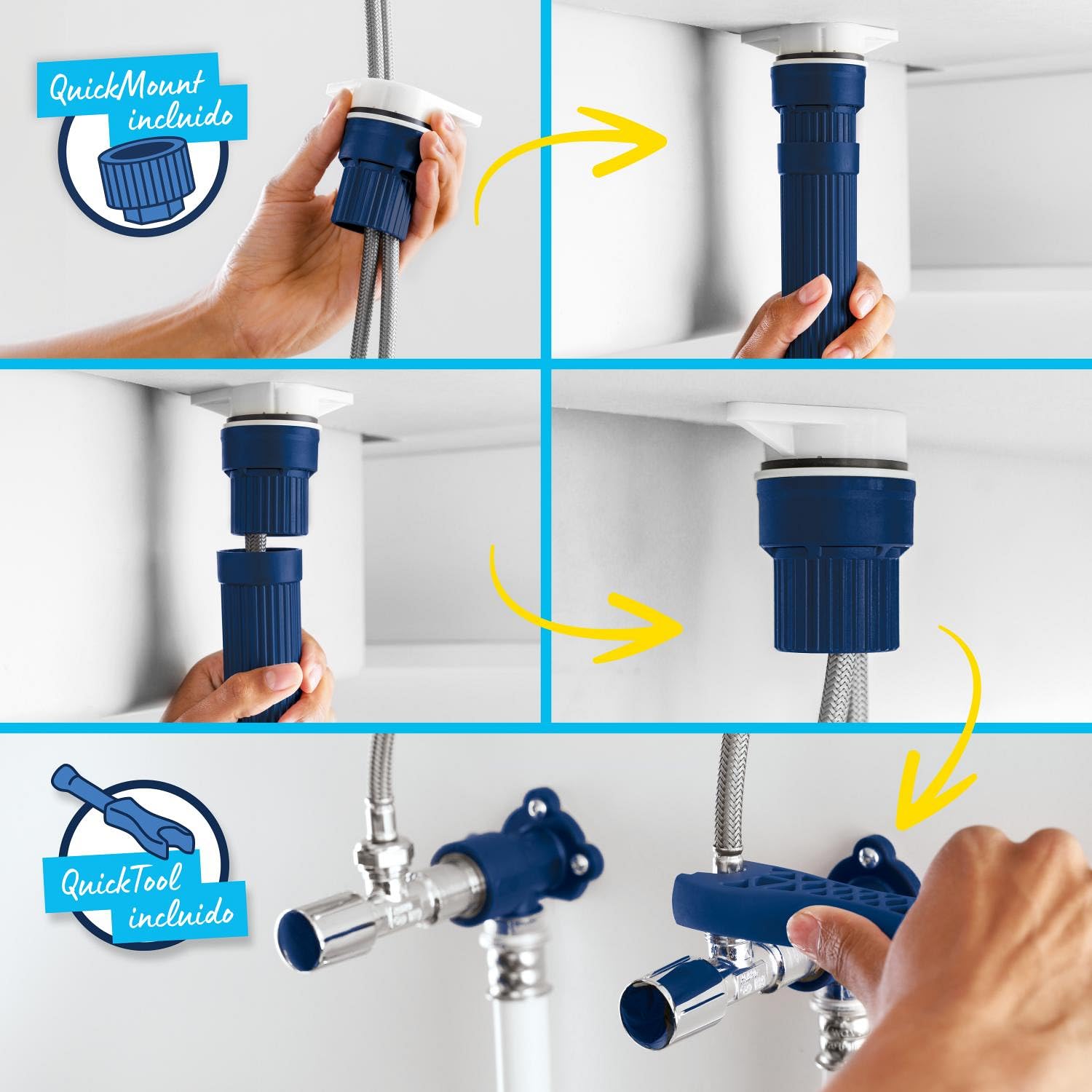 GROHE Get Swift Grifo de Cocina Caño Alto Extraíble Cromo 360°
