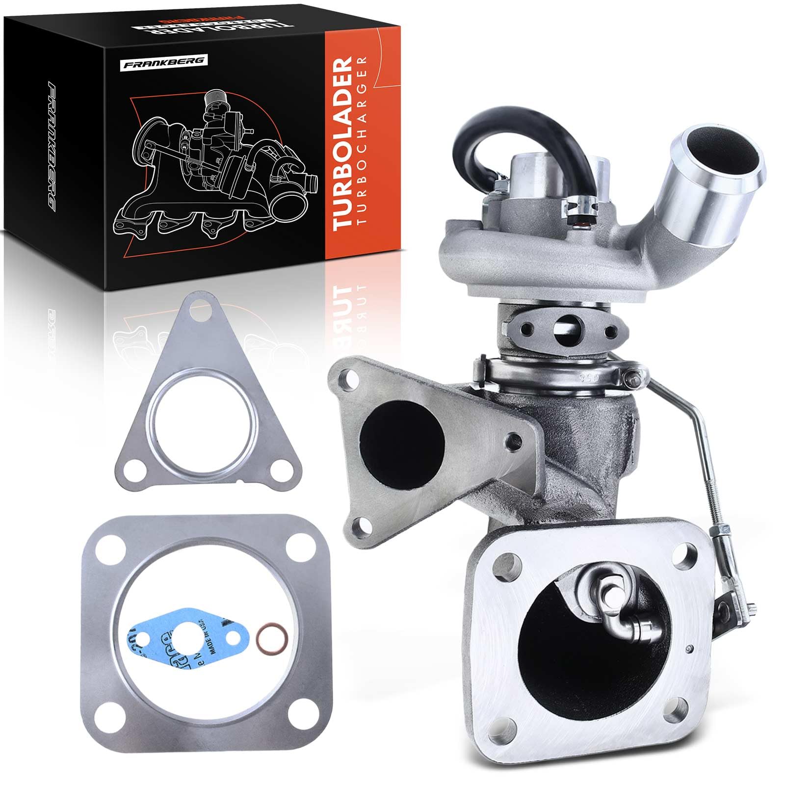Frankberg Turbocompressore 49131-05310 | Compatibile con: Pianale/telaio Transit FF FM FN, Transit Box FA, Autobus di linea FB FC FD FS FZ, Transito Tourneo