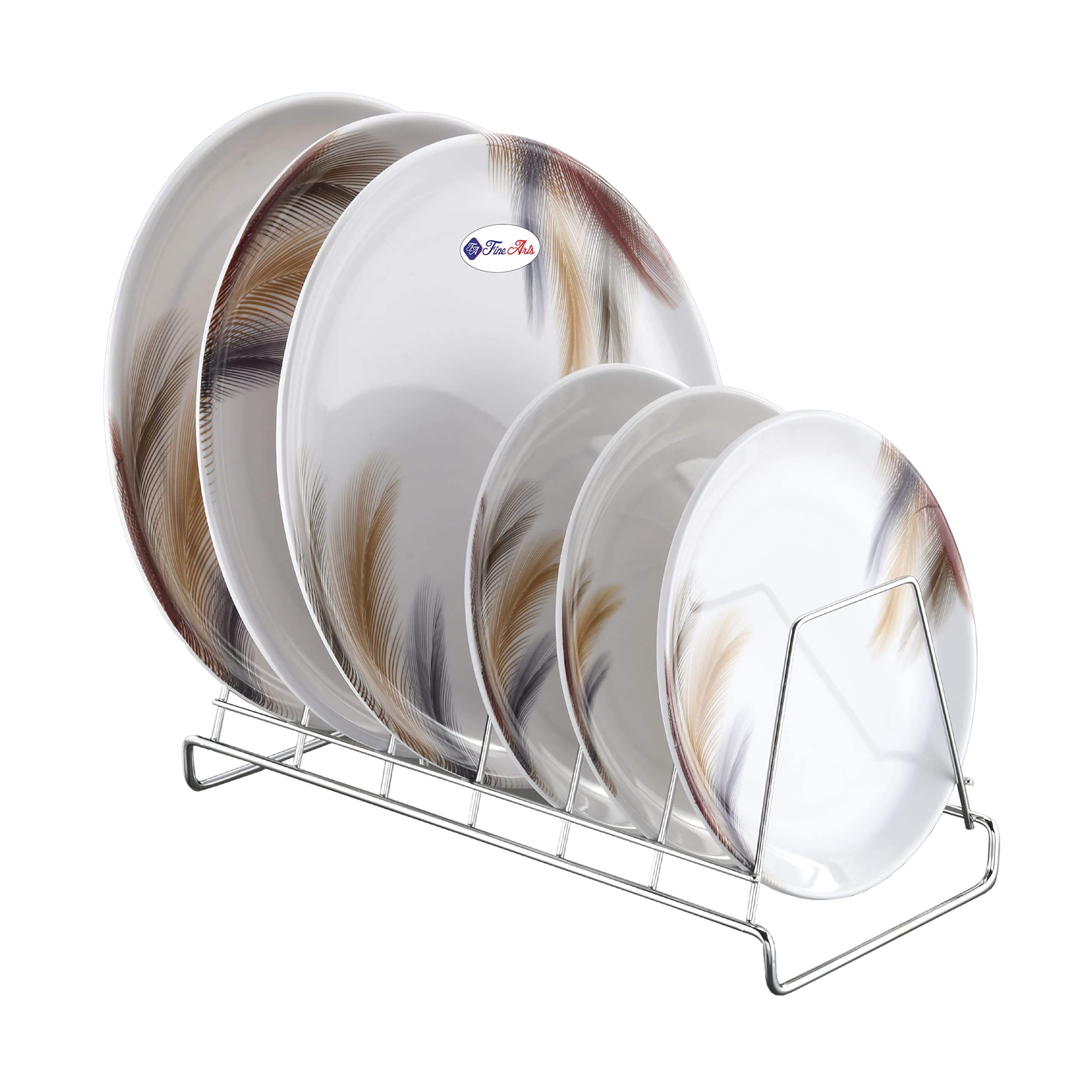 Stainless Steel Plate Stand - Organize Your Kitchen -3